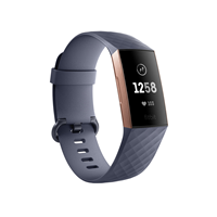Fitbit Charge 3 (Blue Grey / Rose Gold)