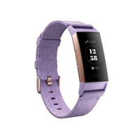 Fitbit Charge 3 (Lavender Woven / Rose Gold - Special Edition)