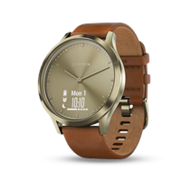 Garmin vivomove HR (Premium Gold / Gold - Leather)